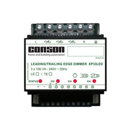 XP33LED - Variateur LED résistif 3 x 100 VA