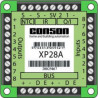 XP28 - Interface 8 inputs, 8 outputs, 2 I/O, 1 temperature input, for 38kHz infrared remote controls