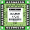XP28B - Interface 8 inputs, 8 outputs, 2 I/O, 1 temperature input, for 455kHz Bang & Olufsen remote controls
