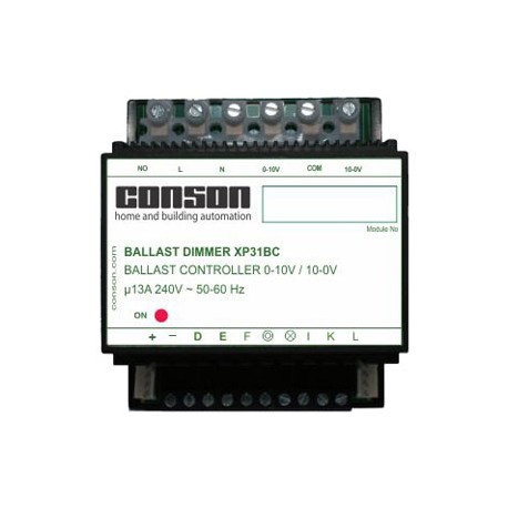XP31BC - Ballast controller 1-10/10-1 VDC and relay 13 A